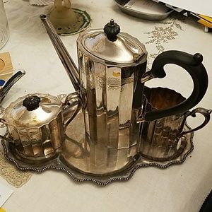 Lunt 100 plated Tea Set